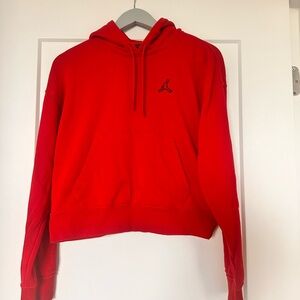 Jordan Bright Red suit hoodie and pants